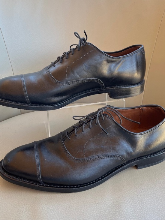 Allen Edmonds Park Avenue Cap-Toe Black Leather Dress Oxfords Sz 9.5 EEE main image 16